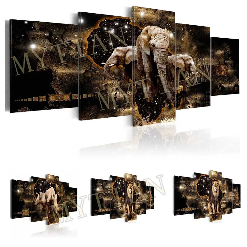 New 5pcs"Starry sky animals"full square/round 5D diy diamond painting lion,elephant Embroidery pattern cross stitch mosaic decor
New 5pcs"Starry sky animals"full square/round 5D diy diamond painting lion,elephant Embroidery pattern cross stitch mosaic decor