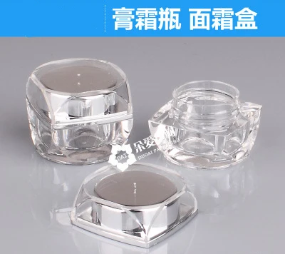 by DHL 500pcs 5g Empty Plastic Cream Jar High Quality Acrylic Silver Small Lid Women Cosmetic Vial Eyeshadow Pot 10001390
by DHL 500pcs 5g Empty Plastic Cream Jar High Quality Acrylic Silver Small Lid Women Cosmetic Vial Eyeshadow Pot 10001390