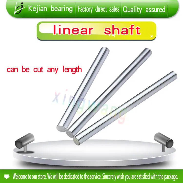 6pcs linear shaft 12mm diameter 600mm long harden linear rod round shaft chrome plated for CNC parts
6pcs linear shaft 12mm diameter 600mm long harden linear rod round shaft chrome plated for CNC parts