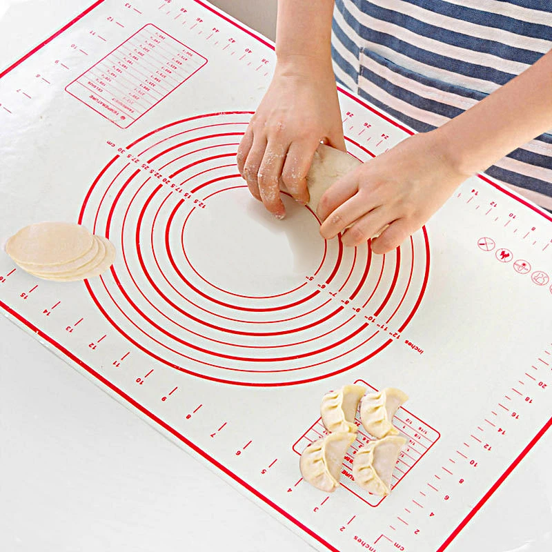 Silicone Pastry Mat with Measurements Non-Slip Non-Stick Dough Rolling Baking Sheet Oven Liner For Fondant Cooking Tools
Silicone Pastry Mat with Measurements Non-Slip Non-Stick Dough Rolling Baking Sheet Oven Liner For Fondant Cooking Tools