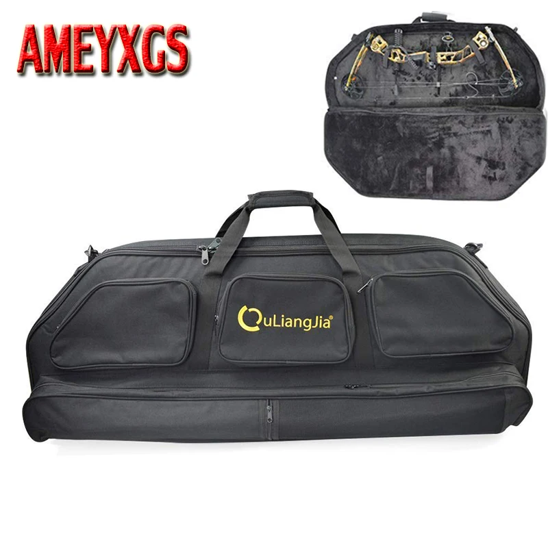 106*38cm Archery Compound Bow Bag Holder Archery Black Carry Bag Hunting Training Accessory
106*38cm Archery Compound Bow Bag Holder Archery Black Carry Bag Hunting Training Accessory
