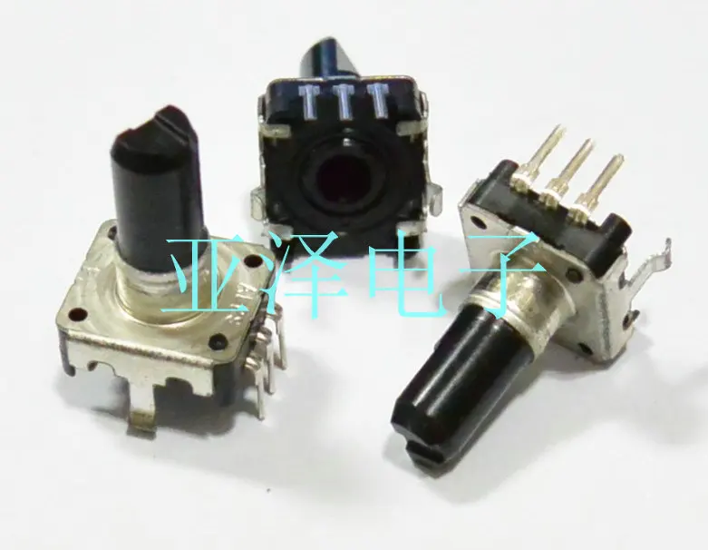Кодированный переключатель ALPS EC12E24204A8, 2 шт./Лот, 24 позиционирования/длина импульсного вала 15 мм
Кодированный переключатель ALPS EC12E24204A8, 2 шт./Лот, 24 позиционирования/длина импульсного вала 15 мм