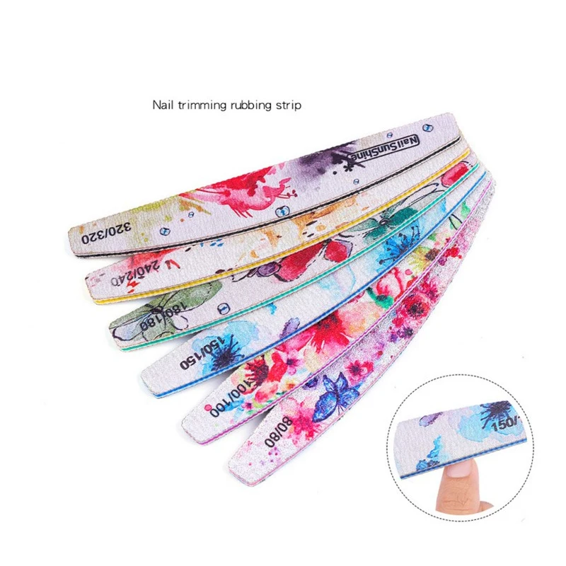 6pcs/lot Sandpaper Nail File for gel nailsl Manicure Buffer Pedicure Double-sided set de Tools Nail Gel Polish Files
6pcs/lot Sandpaper Nail File for gel nailsl Manicure Buffer Pedicure Double-sided set de Tools Nail Gel Polish Files
