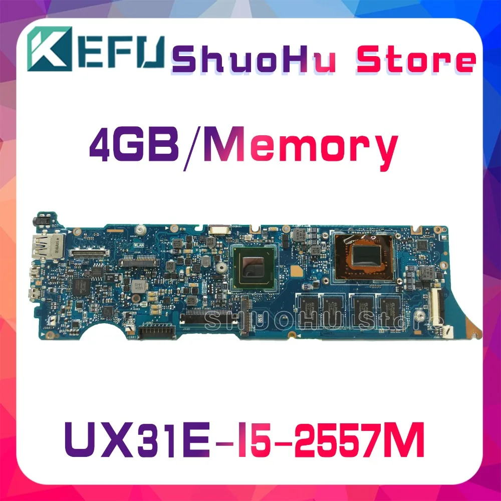 KEFU For ASUS UX31E UX31 I5-2557M 4GB/Memory Laptop Motherboard Tested 100% work original Mainboard
KEFU For ASUS UX31E UX31 I5-2557M 4GB/Memory Laptop Motherboard Tested 100% work original Mainboard