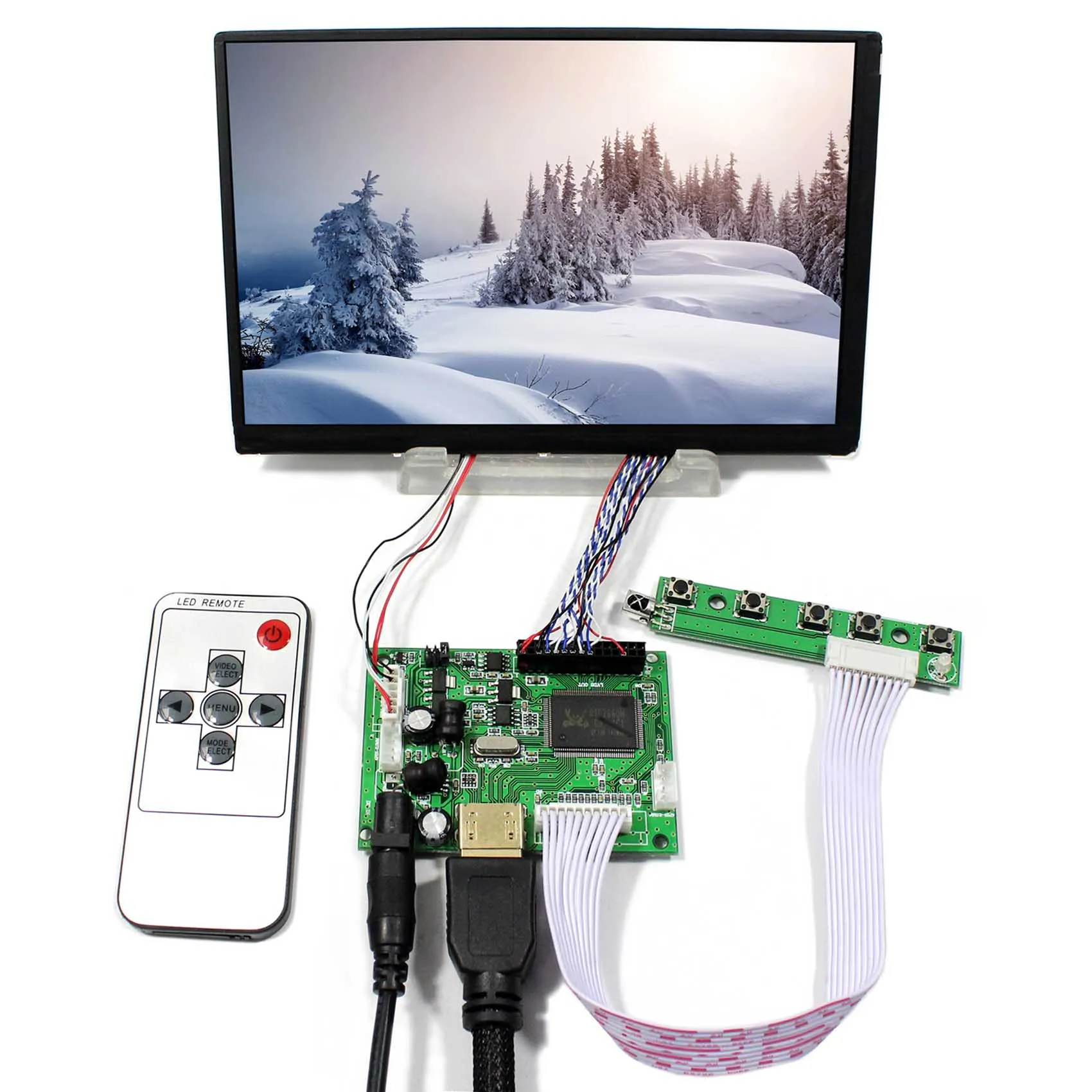 Панель контроллера HD MI VS-TY2660H-V1 + 7 дюймов N070ICG-LD1 1280x800 IPS lcd панель для Raspberry Pi
Панель контроллера HD MI VS-TY2660H-V1 + 7 дюймов N070ICG-LD1 1280x800 IPS lcd панель для Raspberry Pi