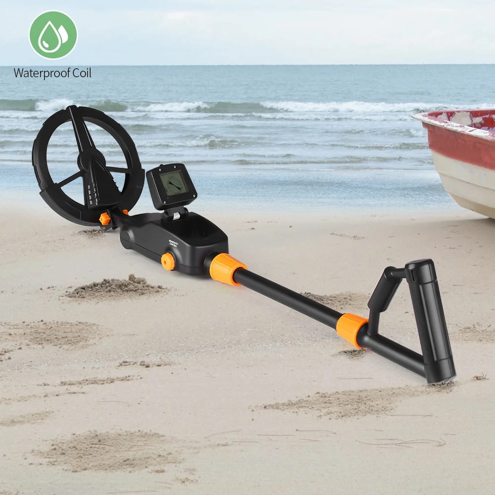 KKmoon MD-1008A Professional Metal Detector Search Gold Detector Treasure Hunter Circuit Metals Tracker Seeker + Search Coil
KKmoon MD-1008A Professional Metal Detector Search Gold Detector Treasure Hunter Circuit Metals Tracker Seeker + Search Coil