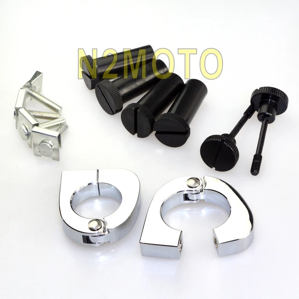 CNC Quick Release Clamp Lowering Vented Fairing Mounting Hardware for Harley Touring FLT FLHT FLHTCU FLHRC 1989-2013
CNC Quick Release Clamp Lowering Vented Fairing Mounting Hardware for Harley Touring FLT FLHT FLHTCU FLHRC 1989-2013