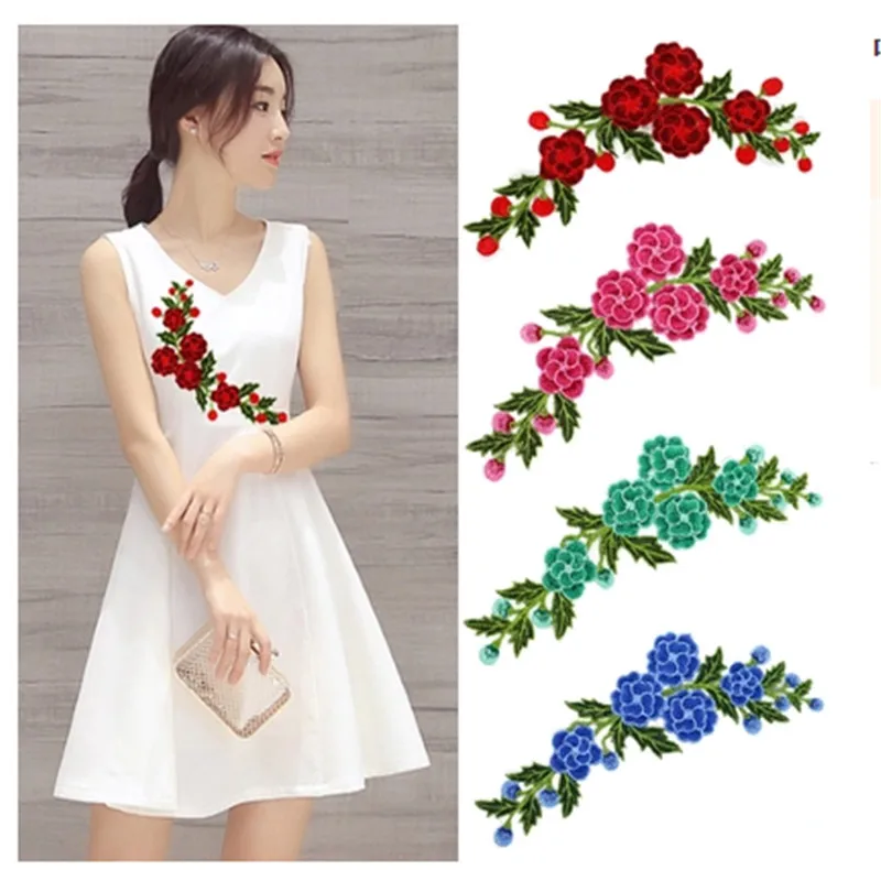 Chinese Style 3D Patches Flowers Embroidered Sew On Patch For Clothing Jacket Applique DIY Craft Accessories Scrapbooking
Chinese Style 3D Patches Flowers Embroidered Sew On Patch For Clothing Jacket Applique DIY Craft Accessories Scrapbooking