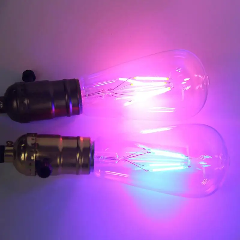 Adeeing ретро декоративная лампа Эдисона светодиодный COB E27 винтовой колпачок для