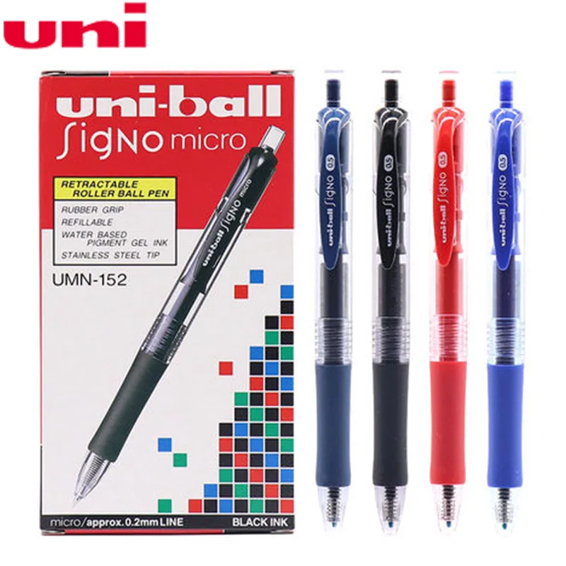 6pcs Uni UMN-152 Gel Pen Uniball 0.5mm Push-on Bullet Student Office Writing Pen
6pcs Uni UMN-152 Gel Pen Uniball 0.5mm Push-on Bullet Student Office Writing Pen