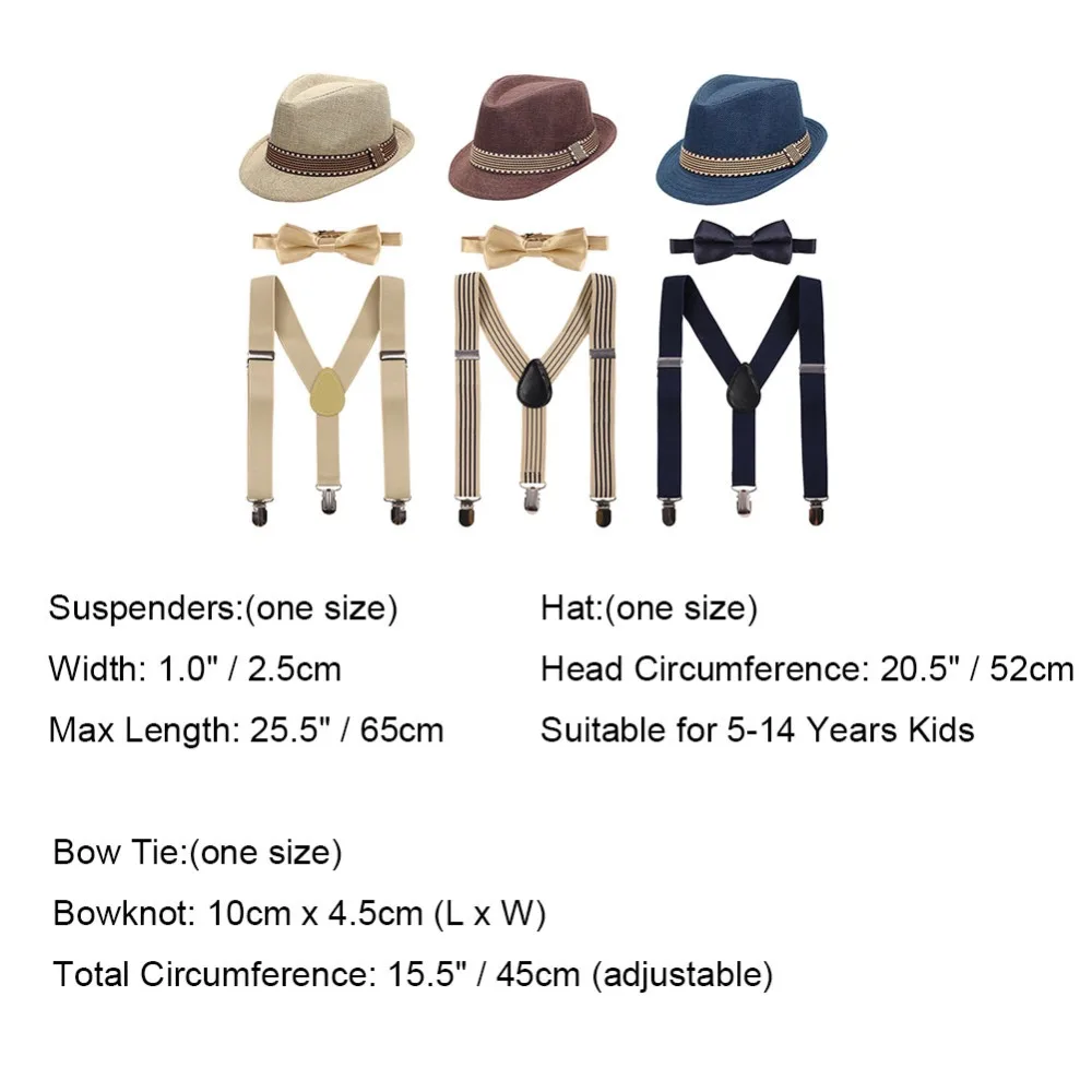 Toddler Boy Clothes Bucket Sun Cap with Suspenders Straw Hat Photography Props Fedoras Jazz Cap Travel Outfit Girl Child Clothes
Toddler Boy Clothes Bucket Sun Cap with Suspenders Straw Hat Photography Props Fedoras Jazz Cap Travel Outfit Girl Child Clothes