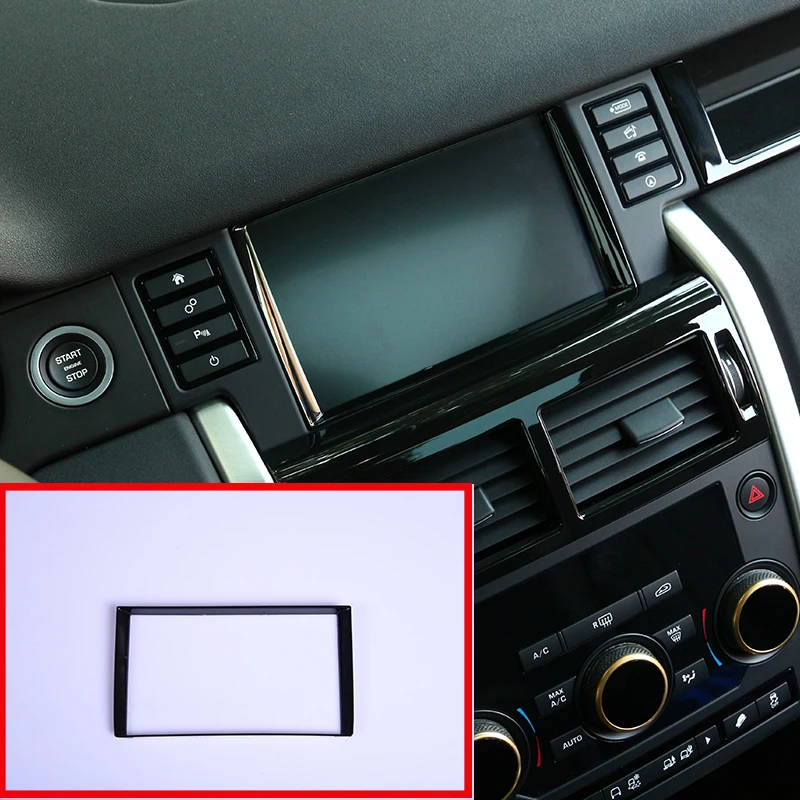 1 Pcs Car Accessories Interior Center Control GPS Screen Protection Frame For Land Rover Discovery Sport 2015-2017 Glossy Black
1 Pcs Car Accessories Interior Center Control GPS Screen Protection Frame For Land Rover Discovery Sport 2015-2017 Glossy Black