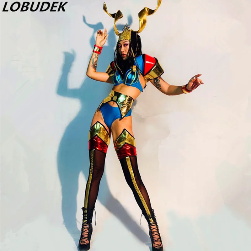 Egypt Style Bar Nightclub Female DJ Singer Personality Costume Women Dance Team Performance Stage Outfit Party Show Clubwear
Egypt Style Bar Nightclub Female DJ Singer Personality Costume Women Dance Team Performance Stage Outfit Party Show Clubwear