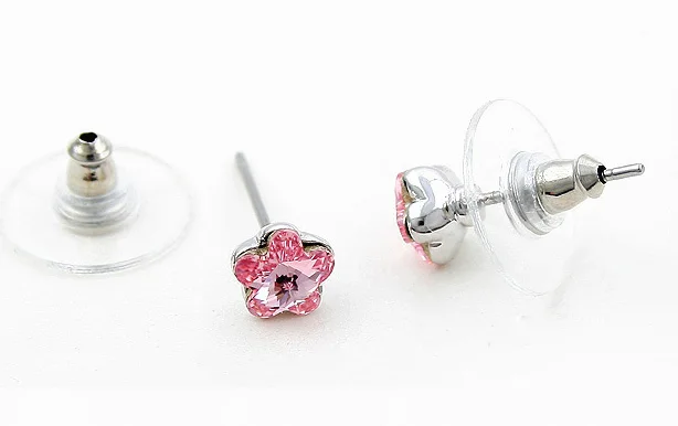 Classic Austrian Crystal From SWAROVSKI Cubic Five Petals Flower Elegant Stud Earrings for Women Charming Fine Jewelry
Classic Austrian Crystal From SWAROVSKI Cubic Five Petals Flower Elegant Stud Earrings for Women Charming Fine Jewelry