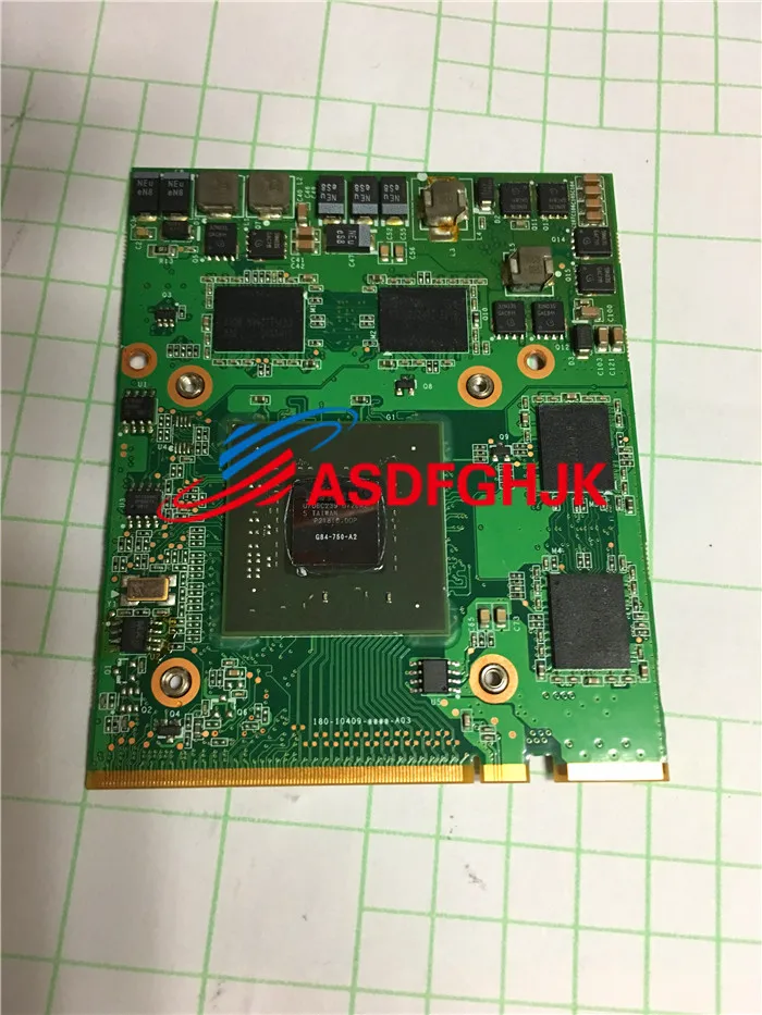 Оригинал для Alienware Area M15x графическая плата 8700M GT 512 Мб MOBL-VMD2NB8ESE512 полностью