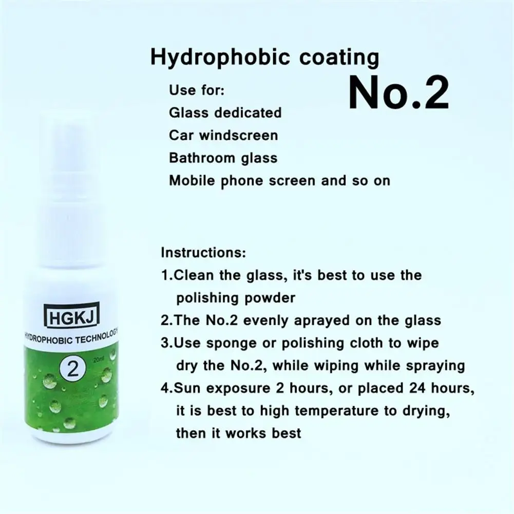 New High Quality Universal Car Glass Rainproof Agent Nano Auto Glass Hydrophobic Coating Cleaning Care Car Accessories
New High Quality Universal Car Glass Rainproof Agent Nano Auto Glass Hydrophobic Coating Cleaning Care Car Accessories