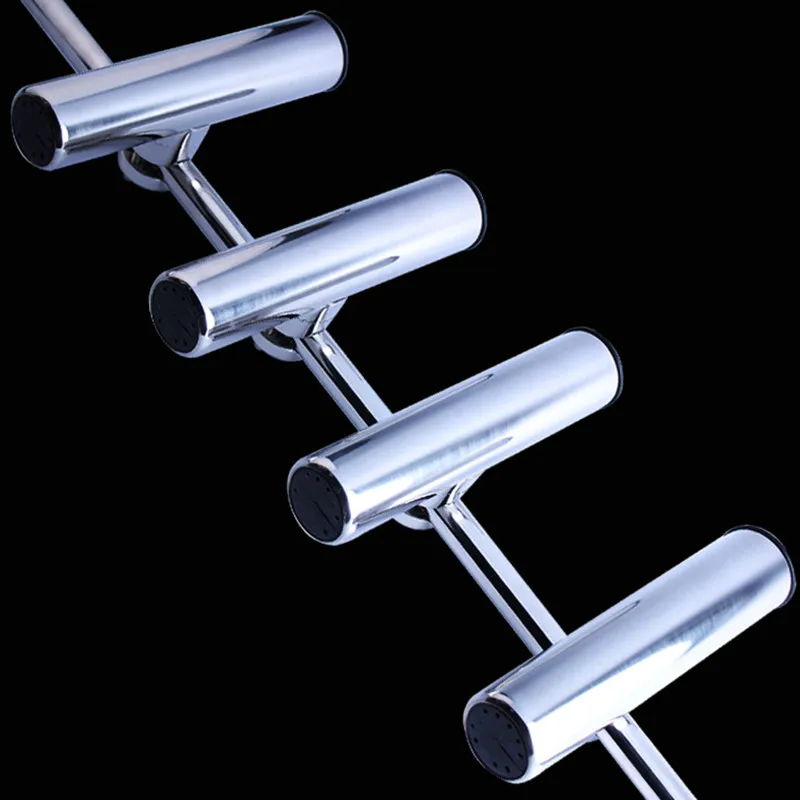 4pcs Stainless Steel Clamp On Fishing Rod Holder Hollow Base Adjustable For 7/8"-1"
4pcs Stainless Steel Clamp On Fishing Rod Holder Hollow Base Adjustable For 7/8"-1"