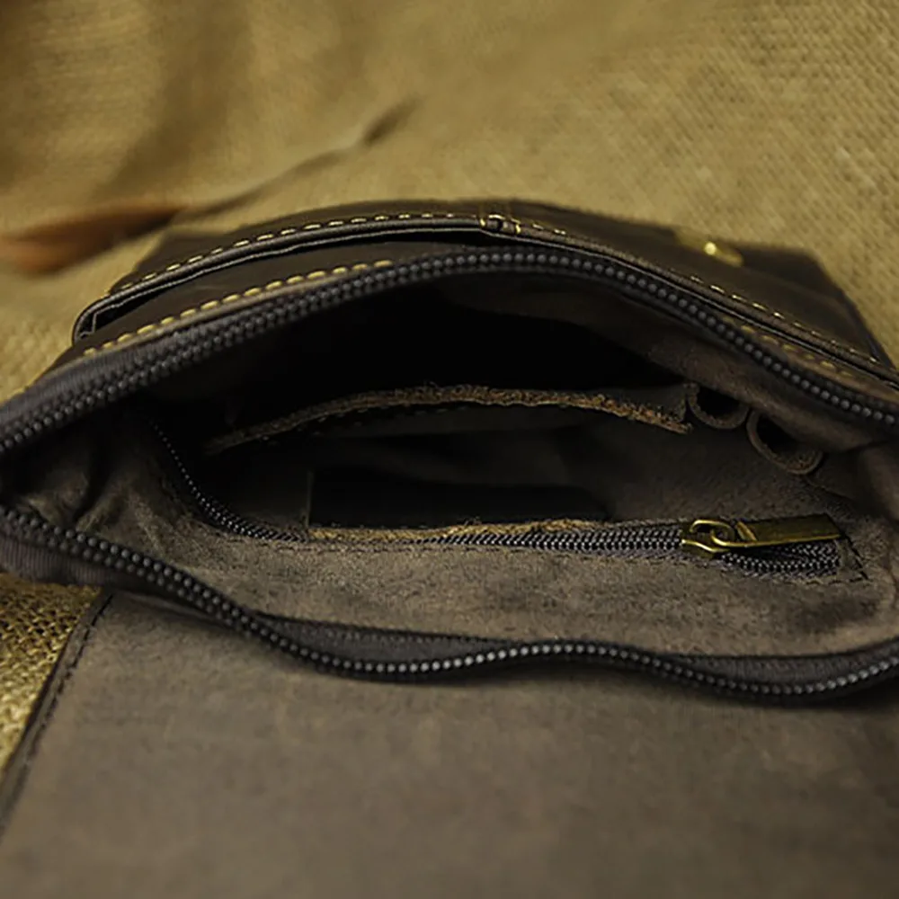 Men Crazy Horse Genuine Leather Shoulder Messenger Fanny Bags Retro Crossbody Bag Male Hip Bum Waist Hook/Belt Pack Purse Pouch
Men Crazy Horse Genuine Leather Shoulder Messenger Fanny Bags Retro Crossbody Bag Male Hip Bum Waist Hook/Belt Pack Purse Pouch