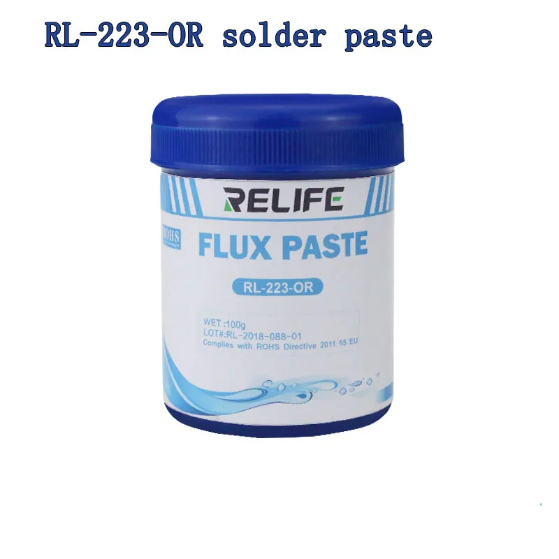 RL-223-OR flux paste solder paste good quality Bga Rework Station for PCB SMD Mobile Phone Repair Tools
RL-223-OR flux paste solder paste good quality Bga Rework Station for PCB SMD Mobile Phone Repair Tools