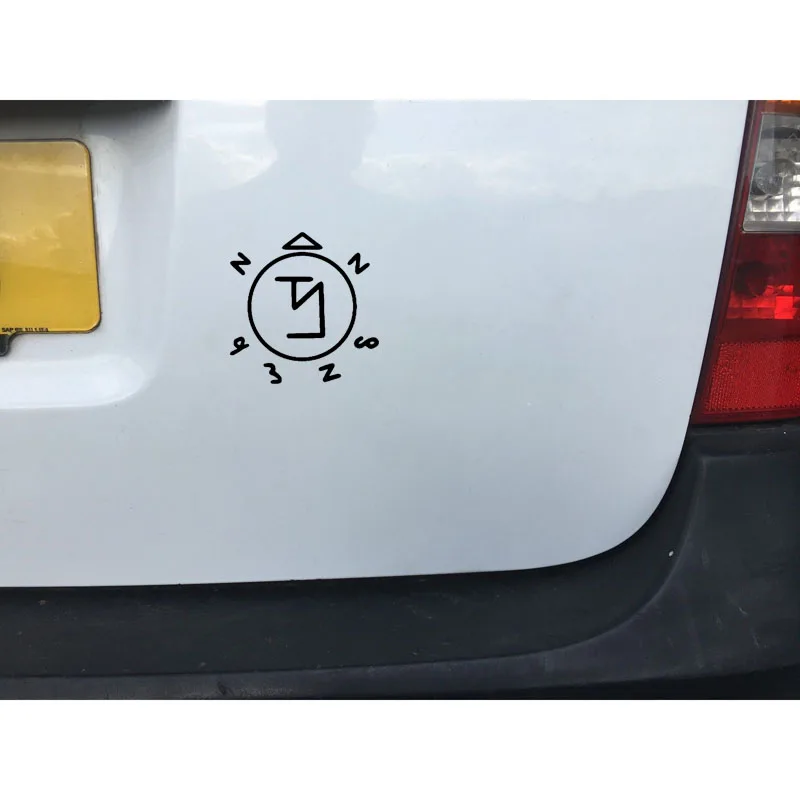 QYPF 11.4CM*11.6CM Angel Banishing Symbol Graphical Fashion Fun Vinyl Car Sticker Decal Black/Silver C15-0559
QYPF 11.4CM*11.6CM Angel Banishing Symbol Graphical Fashion Fun Vinyl Car Sticker Decal Black/Silver C15-0559