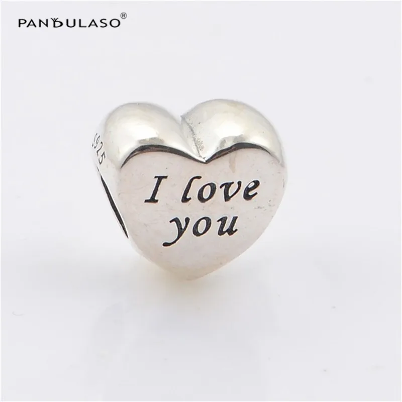 925 Sterling Silver Jewelry Charms Beads Fits European Silver Charm Bracelet & Choker Heart Bead I Love You Charm DIY Jewelry
925 Sterling Silver Jewelry Charms Beads Fits European Silver Charm Bracelet & Choker Heart Bead I Love You Charm DIY Jewelry
