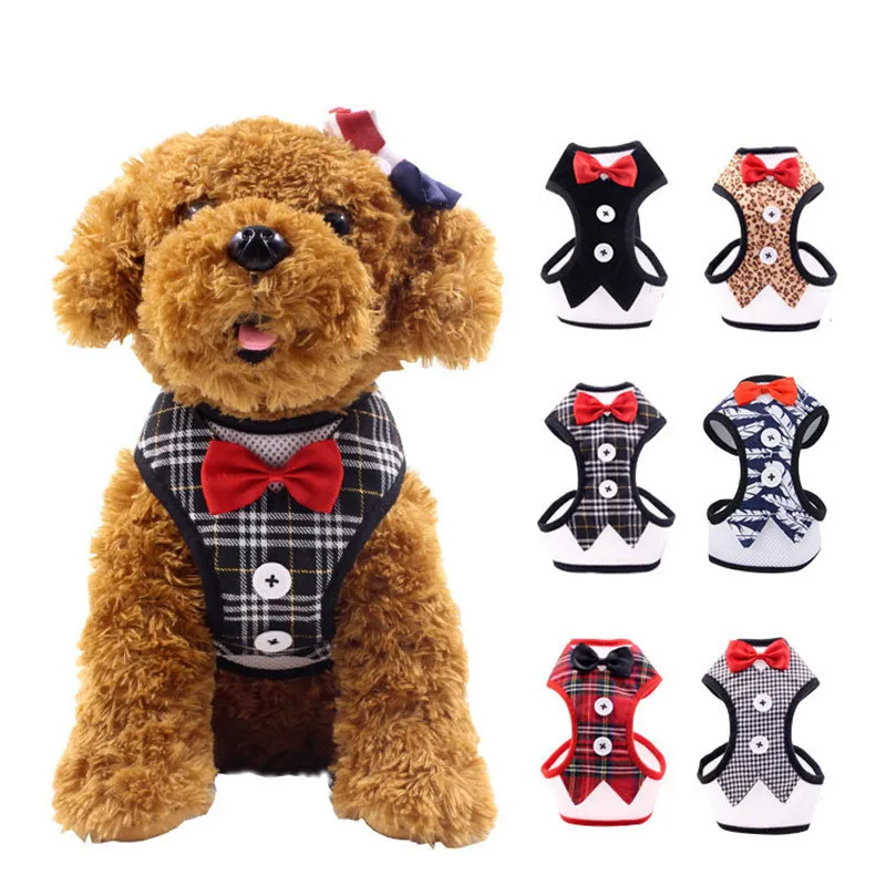 Fashion Nylon Dog Harnesses Comfortable Breathable Bow Tie Pet Harnesses Puppy Accessories with Traction Rope with 6 Colors
Fashion Nylon Dog Harnesses Comfortable Breathable Bow Tie Pet Harnesses Puppy Accessories with Traction Rope with 6 Colors
