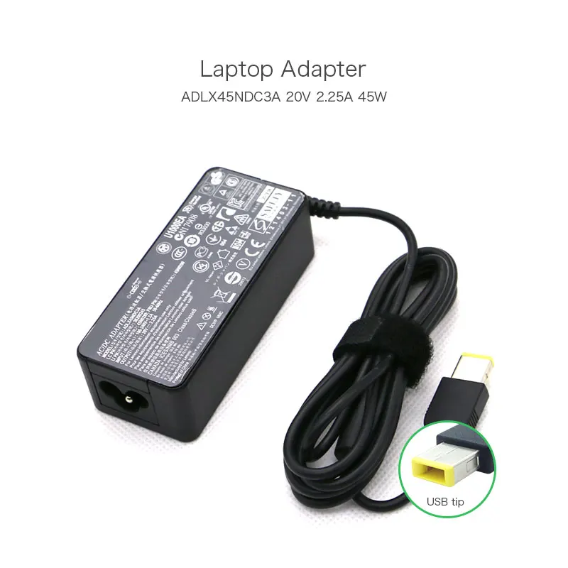 Original 20V 2.25A 45W Square Pin ADLX45NCC3A ADLX45NDC3A ADLX45NLC3A Power Supply for Lenovo Thinkpad L460 T450S X260 Laptop
Original 20V 2.25A 45W Square Pin ADLX45NCC3A ADLX45NDC3A ADLX45NLC3A Power Supply for Lenovo Thinkpad L460 T450S X260 Laptop