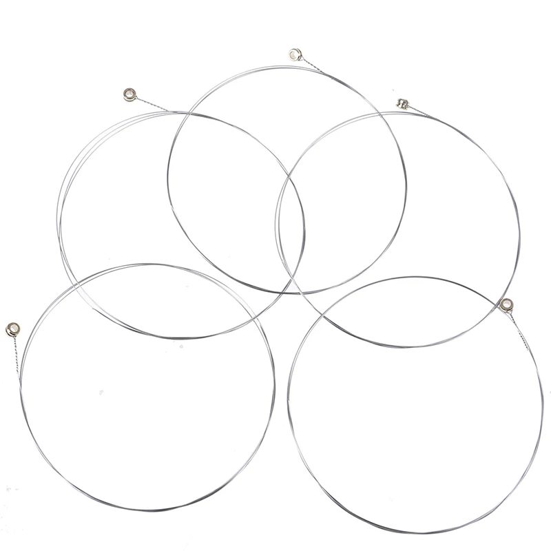 5 шт. серебристые стальные струны для Акустических Гитарных струн струн|Детали и
