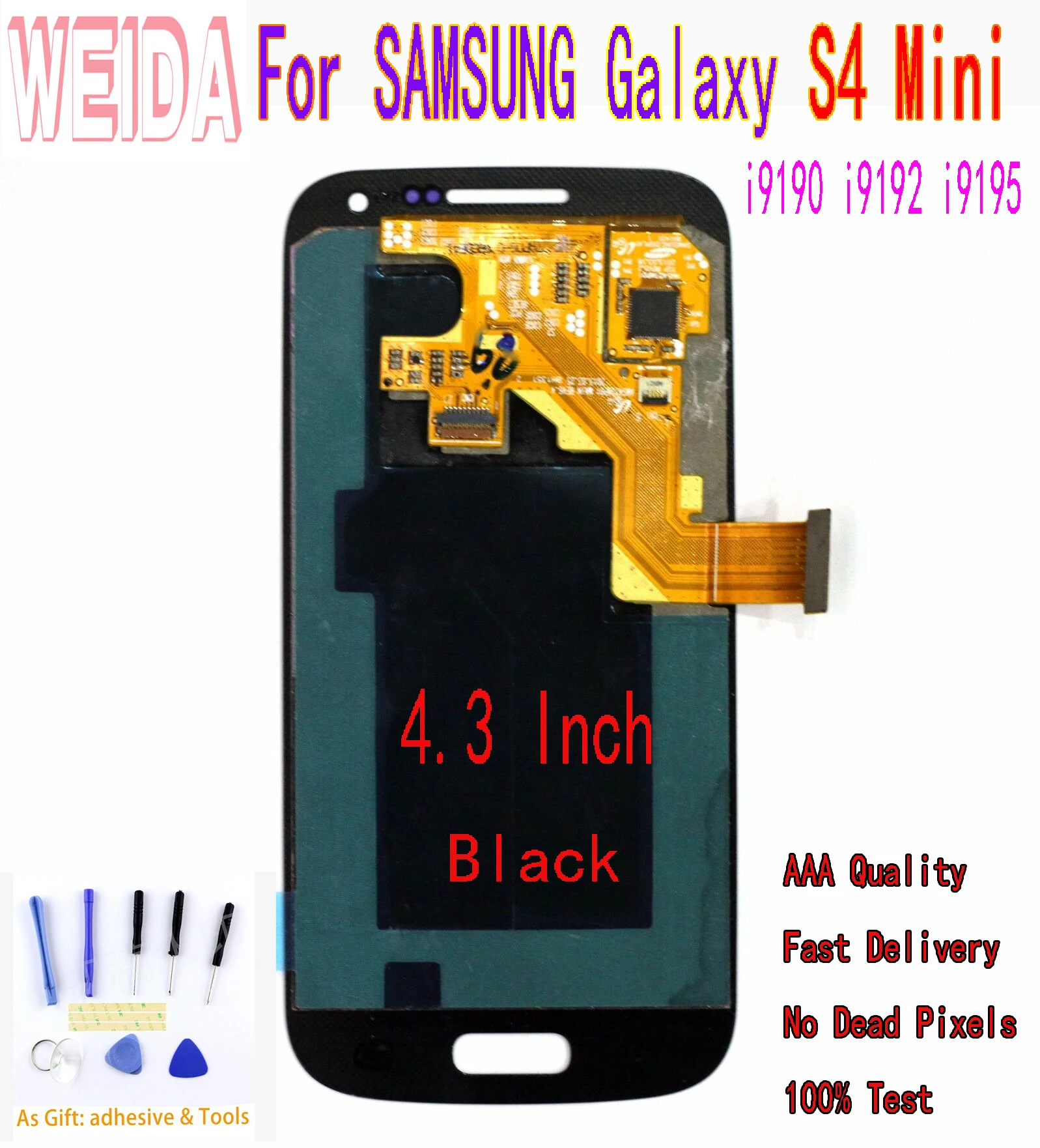 WEIDA 5,0 дюйма для SAMSUNG Galaxy S4 Mini i9190 i9192 i9195 i337 ЖК-дисплей сенсорный экран дигитайзер в сборе без рамки
WEIDA 5,0 дюйма для SAMSUNG Galaxy S4 Mini i9190 i9192 i9195 i337 ЖК-дисплей сенсорный экран дигитайзер в сборе без рамки