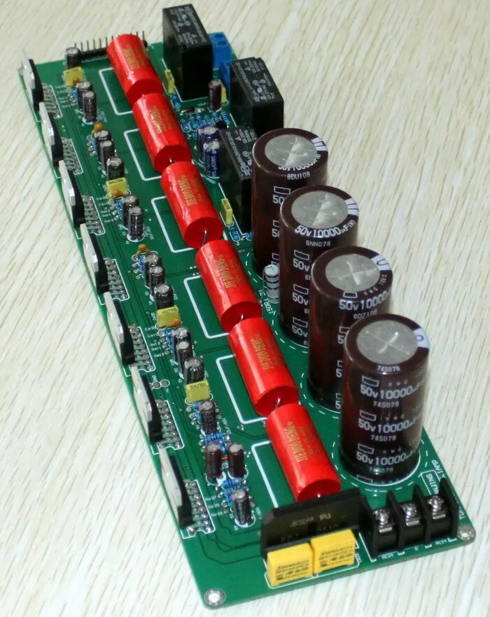 TDA7294 5.1 channel pure final stage power amplifier board speaker protection circuit power amplifier board
TDA7294 5.1 channel pure final stage power amplifier board speaker protection circuit power amplifier board