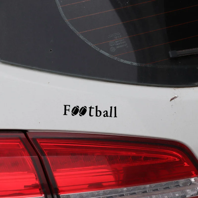YJZT 13.8CM*3.2CM Football Decal Vinyl Art Car Sticker Decor Black/Silver C3-1573
YJZT 13.8CM*3.2CM Football Decal Vinyl Art Car Sticker Decor Black/Silver C3-1573