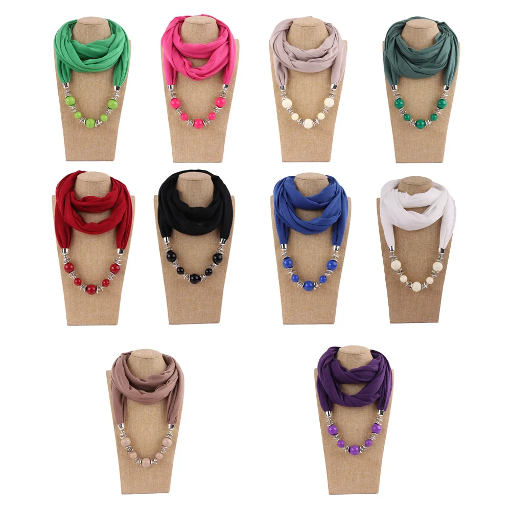 Women Scarves Fashion Muslim Turban Hat Scarf Decorative Polyester Tassel Gorgeous Beads Solid Head Wrap Pearl
Women Scarves Fashion Muslim Turban Hat Scarf Decorative Polyester Tassel Gorgeous Beads Solid Head Wrap Pearl