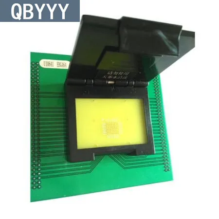 Универсальная Тестовая розетка QBYYY EBGA64 для высокоскоростного программатора UP818, программатор UP828, IC-адаптер EBGA64
Универсальная Тестовая розетка QBYYY EBGA64 для высокоскоростного программатора UP818, программатор UP828, IC-адаптер EBGA64