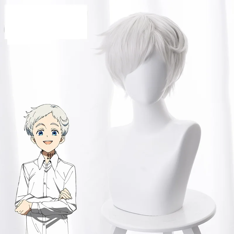 Аниме «Обещанный неверленд» Норман для косплея «Yakusoku no Neverland» серебристый белый парик для косплея + парик
Аниме «Обещанный неверленд» Норман для косплея «Yakusoku no Neverland» серебристый белый парик для косплея + парик