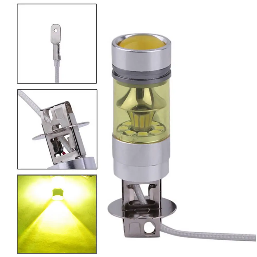 2PCS Fog Lamp Wholesale Led Fog Lamp 4300k Yellow LED H3 100W High Power 100W 2828 Car Fog Light Bulb DRL 2000LM High-brightness
2PCS Fog Lamp Wholesale Led Fog Lamp 4300k Yellow LED H3 100W High Power 100W 2828 Car Fog Light Bulb DRL 2000LM High-brightness
