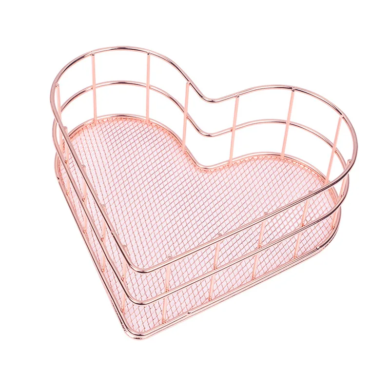 Desk Organizers-Metal Wire Basket with Mesh Bottom Decorative Storage Baskets-Desk Tray
Desk Organizers-Metal Wire Basket with Mesh Bottom Decorative Storage Baskets-Desk Tray
