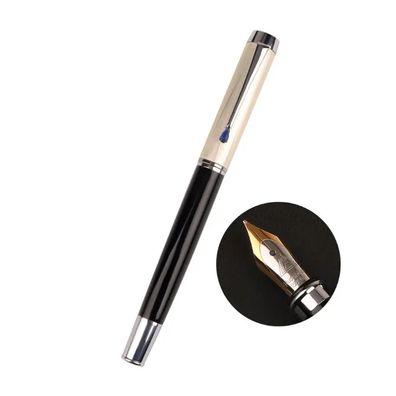 Luxury Metal Ballpoint Fountain Pen Business Student Writing Calligraphy Office School Supplies Stationery
Luxury Metal Ballpoint Fountain Pen Business Student Writing Calligraphy Office School Supplies Stationery
