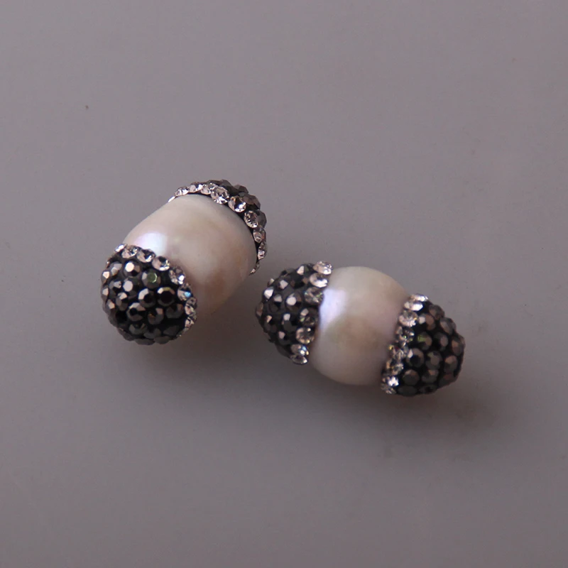 Bohemian Tribal Jewelry, Direct Hole Handmake Black Crystal Paved Oval Pearl Charm
Bohemian Tribal Jewelry, Direct Hole Handmake Black Crystal Paved Oval Pearl Charm