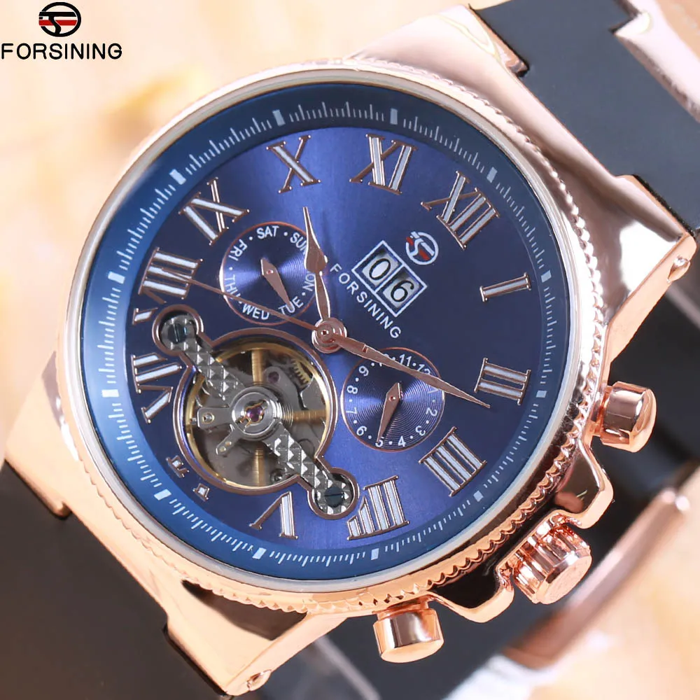 FORSINING Mechanical Watches Men Top Brand Luxury Automatic Watch Men Clock Wrist Watch For Men Leather Watch Relogio Masculino
FORSINING Mechanical Watches Men Top Brand Luxury Automatic Watch Men Clock Wrist Watch For Men Leather Watch Relogio Masculino