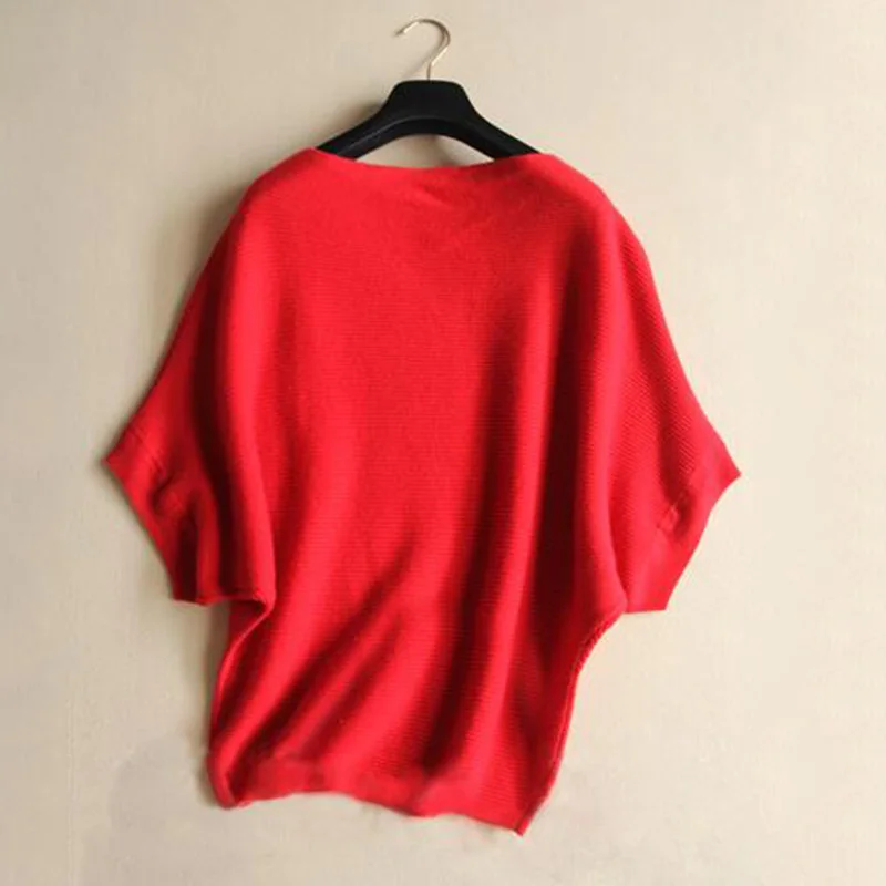 2019 Spring autumn Leisure loose sweater women Solid color One word collar Bat sleeve knitted sweater aa1050
2019 Spring autumn Leisure loose sweater women Solid color One word collar Bat sleeve knitted sweater aa1050