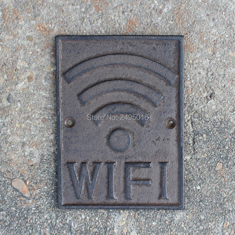 WIFI-open sign Vintage Metal Iron Bathroom Sign Wall Decor Set Mens Restroom Womens Restroom Signs for outdoor indoor
WIFI-open sign Vintage Metal Iron Bathroom Sign Wall Decor Set Mens Restroom Womens Restroom Signs for outdoor indoor