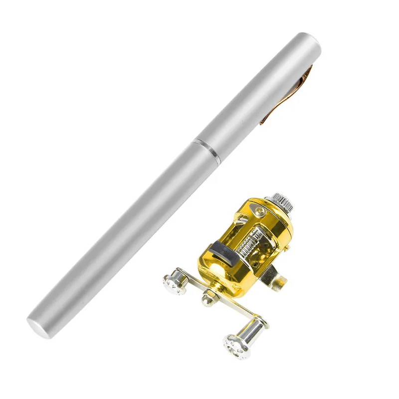 Mini Fishing Rod Fishing Accessories Mini Telescopic Portable Pocket Fish Pen Aluminum Alloy Fishing Rod Pole + Reel
Mini Fishing Rod Fishing Accessories Mini Telescopic Portable Pocket Fish Pen Aluminum Alloy Fishing Rod Pole + Reel