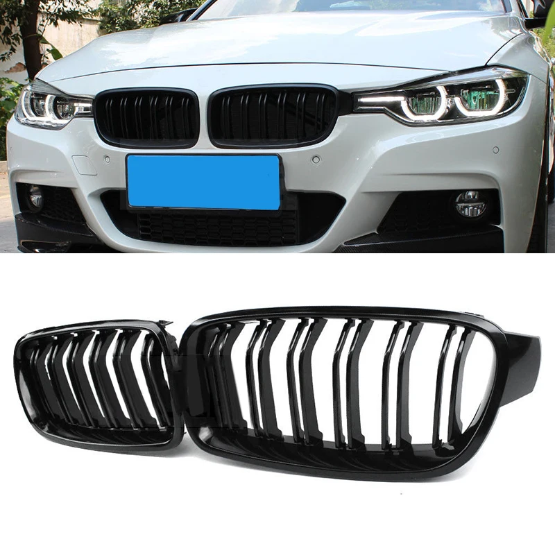car Grilles Gloss Black Front Kidney Grille replacement accessories parts for BMW F30 F31 320i 328i 335i Sedan/Wagon 2012-2017
car Grilles Gloss Black Front Kidney Grille replacement accessories parts for BMW F30 F31 320i 328i 335i Sedan/Wagon 2012-2017