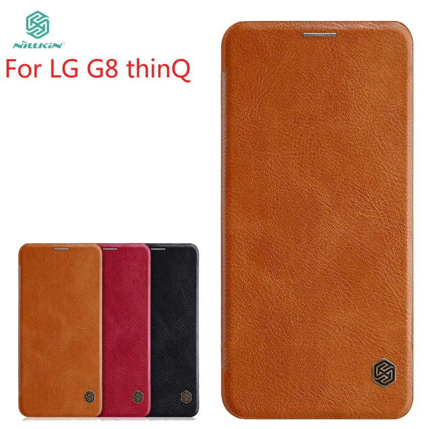 For LG G8 ThinQ Case Cover NILLKIN PU Leather Flip Case For LG G8 ThinQ Cover High Quality Flip Phone Case For LG G8 ThinQ
For LG G8 ThinQ Case Cover NILLKIN PU Leather Flip Case For LG G8 ThinQ Cover High Quality Flip Phone Case For LG G8 ThinQ