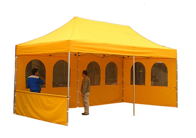 3 x 6m Qualilty Aluminum Frame Folding Garden Gazebo Marquee Tent with Church Windows and Half Walls for Event Party Display
3 x 6m Qualilty Aluminum Frame Folding Garden Gazebo Marquee Tent with Church Windows and Half Walls for Event Party Display