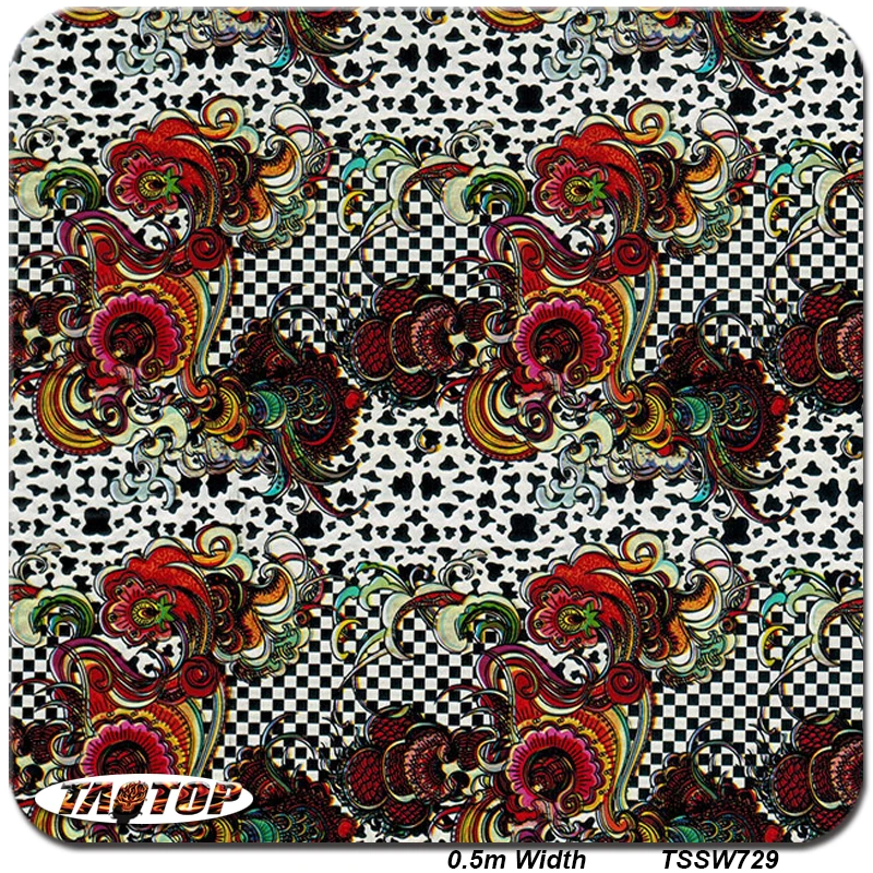 TSSW729 Size 0.5m*10m Popular Flower Pattern Hydro Graphics Film Hydro Dipping Film Water Transfer Printing Film
TSSW729 Size 0.5m*10m Popular Flower Pattern Hydro Graphics Film Hydro Dipping Film Water Transfer Printing Film