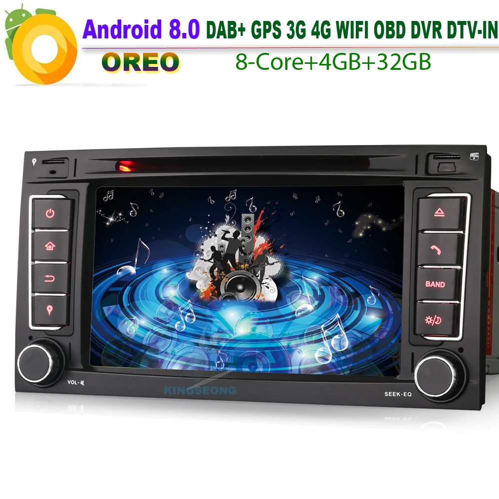 Автомагнитола 8 Kern Android 0 Автомобильный CD проигрыватель для VW Touareg T5 Multivan Wi Fi 3G GPS