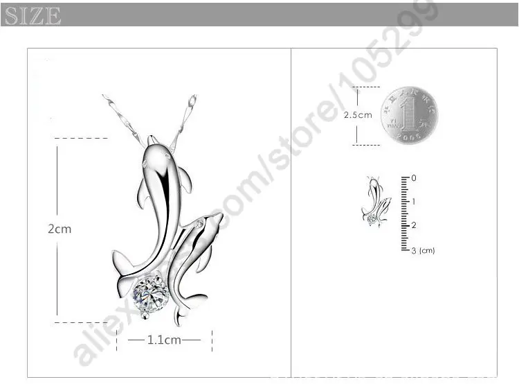 hot Sale Style Double Dolphin Super Cute 925 Silver Pendant Necklace For Women Valentines Day Best Gift Free Shipping
hot Sale Style Double Dolphin Super Cute 925 Silver Pendant Necklace For Women Valentines Day Best Gift Free Shipping