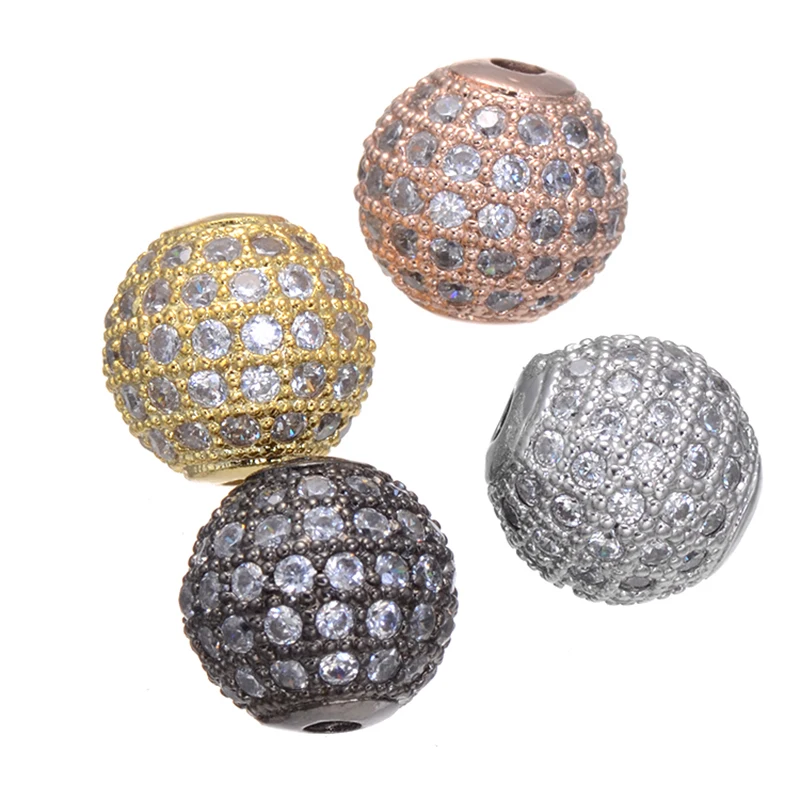 JUYA 10 mm DIY Creative Loose Beads Handmade Jewelry Findings Cubic Zirconia Lucky Bead Charm Connectors For Jewelry Making
JUYA 10 mm DIY Creative Loose Beads Handmade Jewelry Findings Cubic Zirconia Lucky Bead Charm Connectors For Jewelry Making