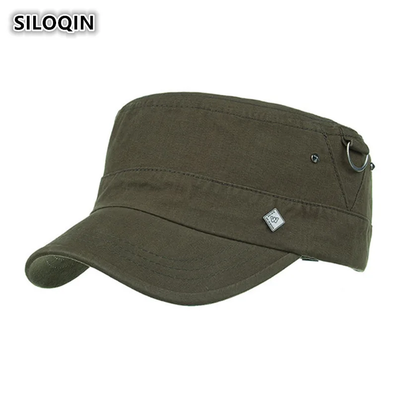 SILOQIN 2019 мужские кепки с плоским верхом 100% хлопок Ретро Модные Военные шапки регулируемый размер винтажные индивидуальные брендовые кепки д...
SILOQIN 2019 мужские кепки с плоским верхом 100% хлопок Ретро Модные Военные шапки регулируемый размер винтажные индивидуальные брендовые кепки д...